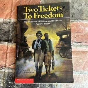 5 for $25🔥By Florence B. Freedman‎ - Two Tickets To Freedom (Paperback Book)